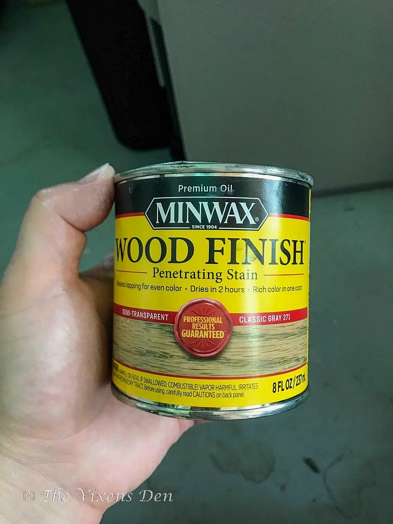MinWax classic gray stain